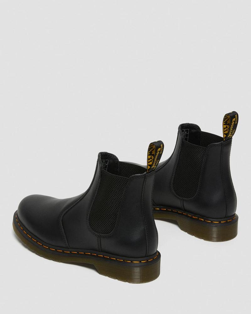 Dr Martens 2976 Nappa Leren Enkellaars Dames Zwart | NL 74JPQ